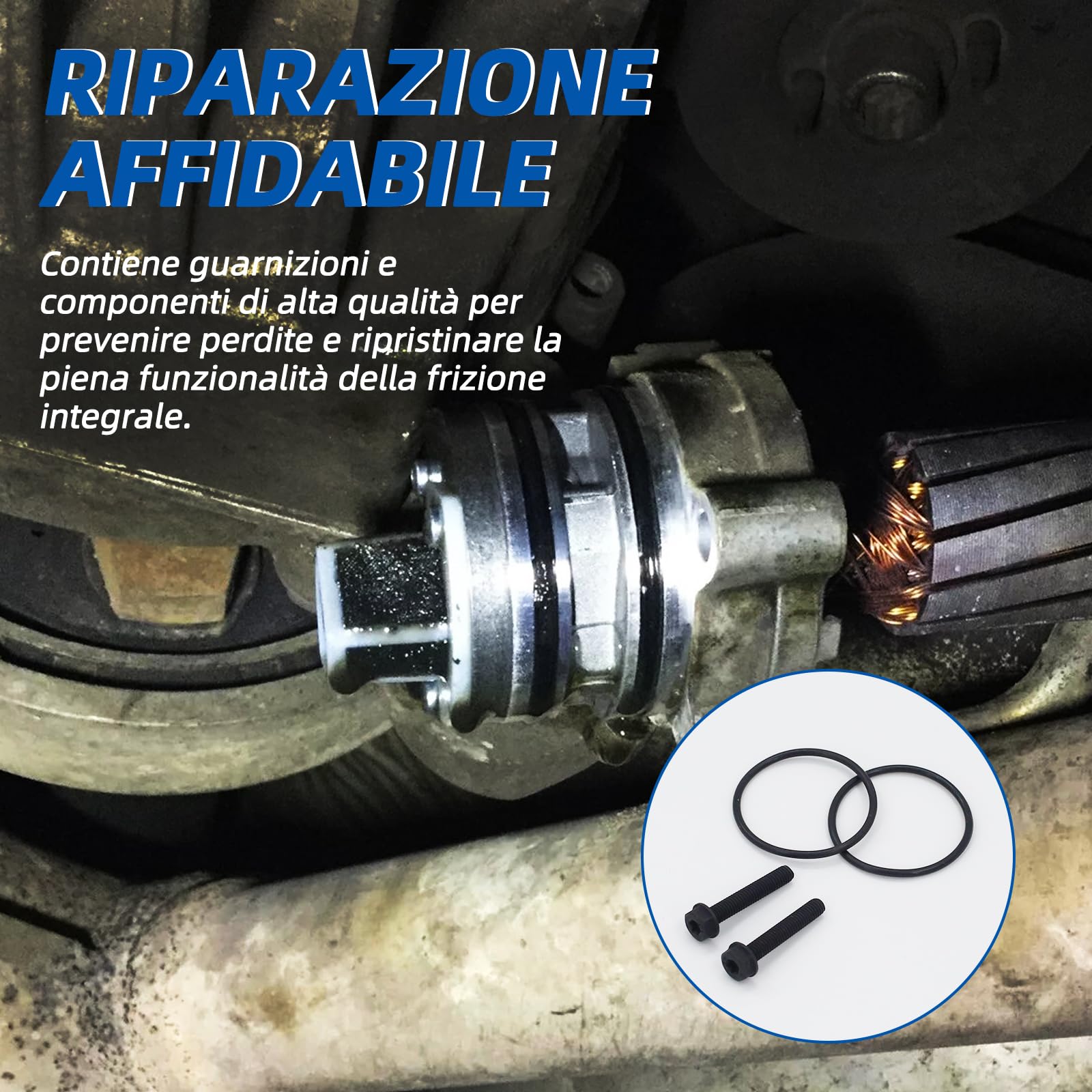 Kit guarnizioni pompa 0CQ598305 ricambio originale 5° generazione adatto per Audi A3 S3 TT TTS VW Golf Alltrack OE:0CQ598305