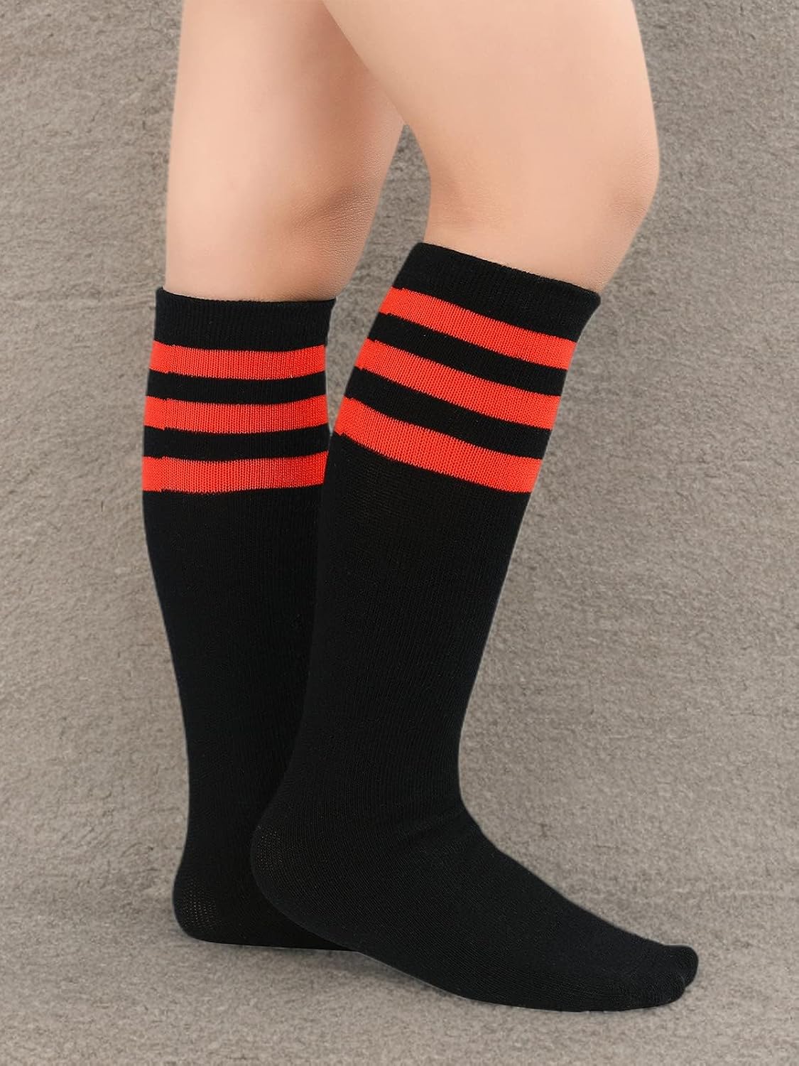 Century Star Soccer Socks Kids Knee High Tube Socks Toddler Girls Uniform Socks Cotton Sport Stocking for Boys