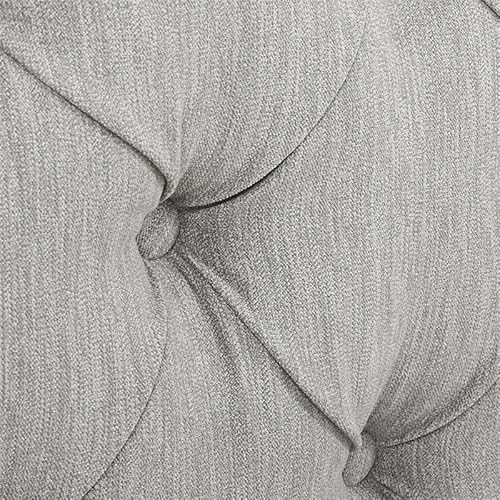 Jennifer Taylor Home Marcella Upholstered Shelter Headboard Bed Set, California King, Silver Grey Polyester #TOP4