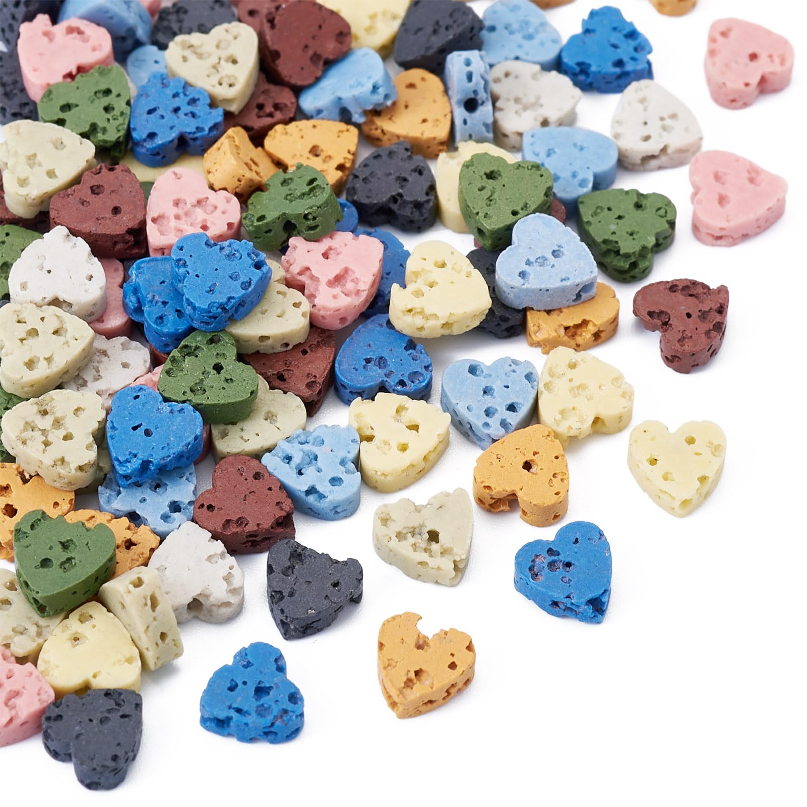 Acquista Perline di Ematite a Forma di Cuore 5x6mm Pietra Naturale per Creazione di Gioielli Perline Filo 15 in Italia a partire da 2.23