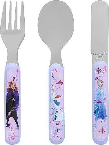 Miniatura 5 de Disney Frozen II - Juego de cubiertos infantiles (3 piezas)