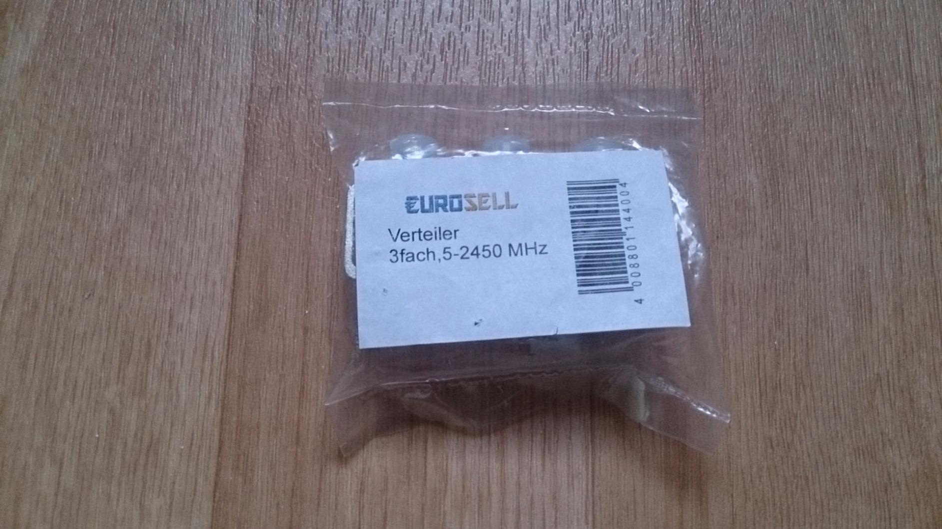 Eurosell - Splitter A 6 Vie Per Distribuzione Del Segnale TV A - Foto 2