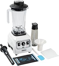 Professional Countertop Blender RAWMID Vitamin 1500W, 28000RPM, 76 Oz Total Crushing Pitcher for Frozen Drinks and Smoothi...