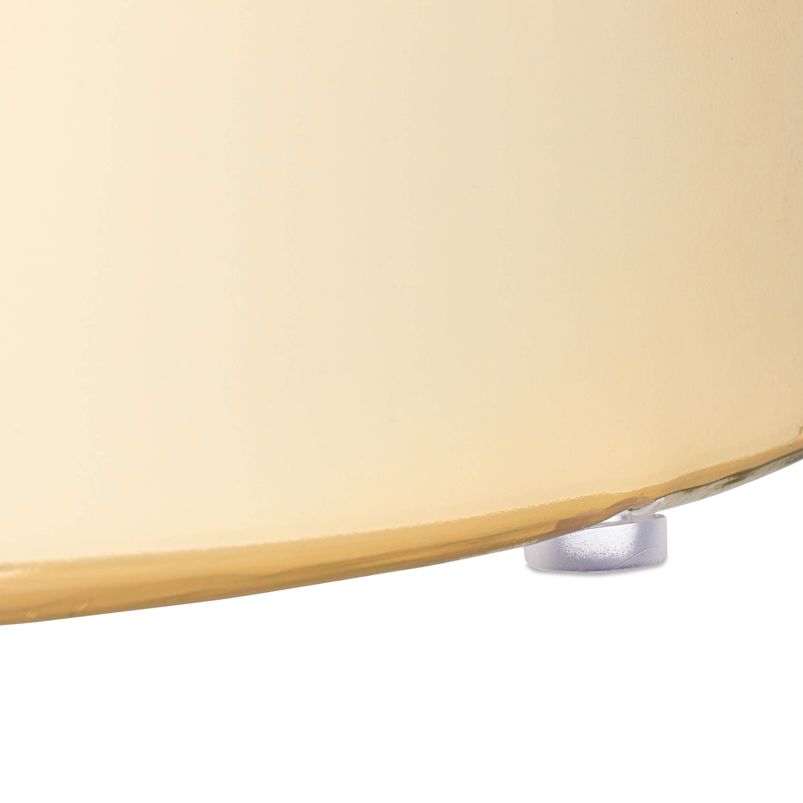 Relaxdays Sgabello in Velluto, Rotondo, Elegante Poggiapiedi Imbottito, Base Dorata, Pouf Moderno, H x D: 41,5 x 37, Blu