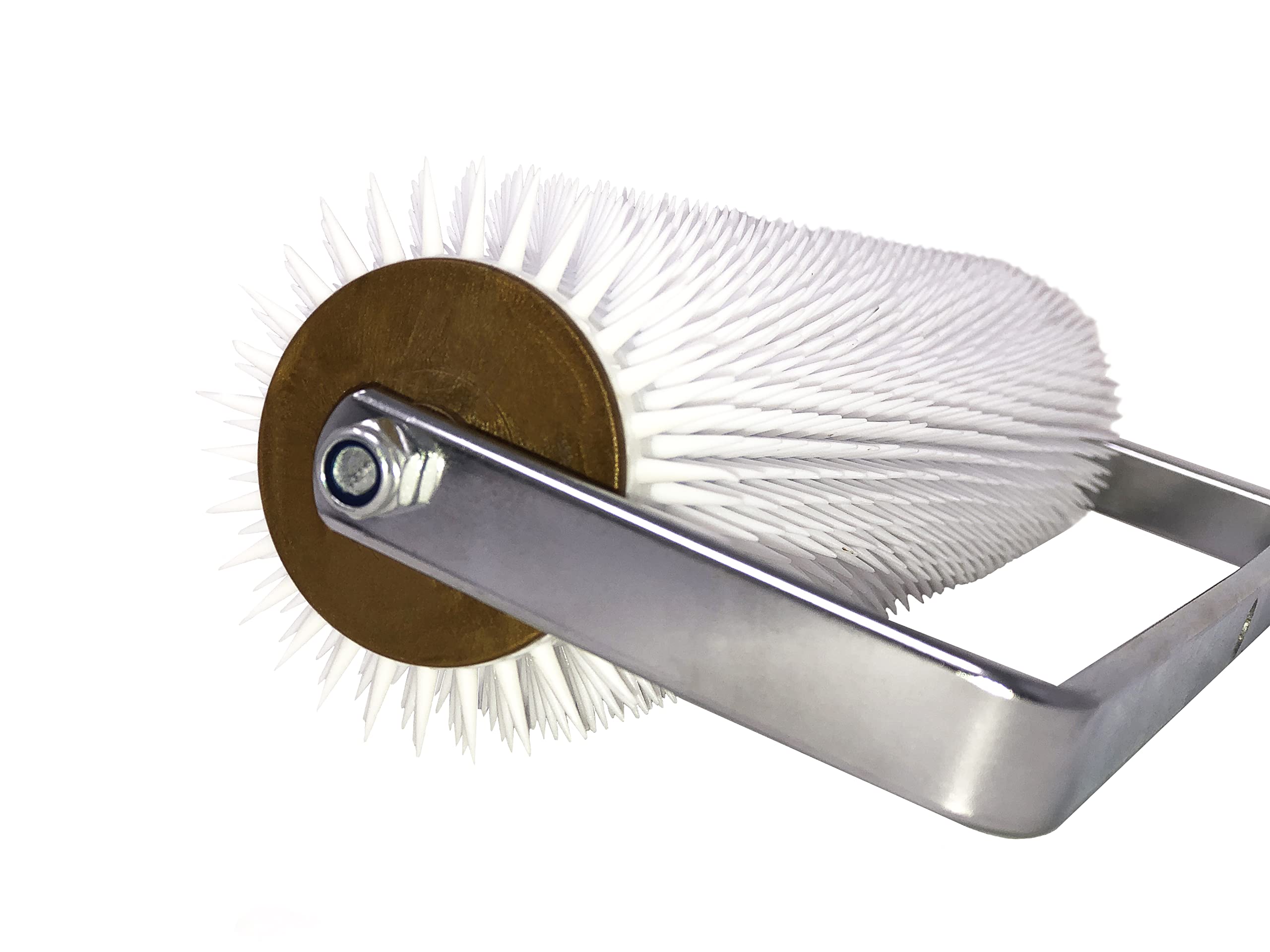 Pangolino - Rullo di sfiato – Set rullo di sfiato 50 cm con paraspruzzi – Lunghezza punta: 11 mm + suola in nylon [35 mm] (già montata) (50 cm/11 mm + scarpe per unghie)