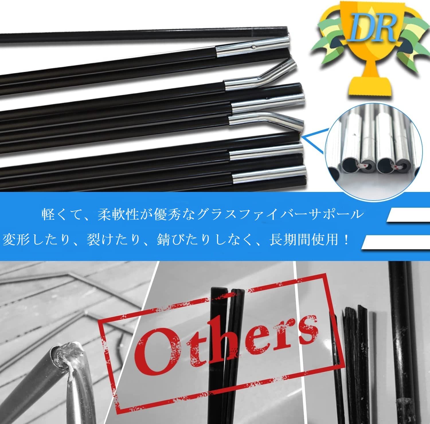 Amazon.co.jp: Double river ゴルフネット 防球ネット 練習用 大型