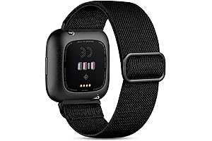 Witzon Fitbit Versa Bands Black: A Sleek Fit for Your Fitness Journey