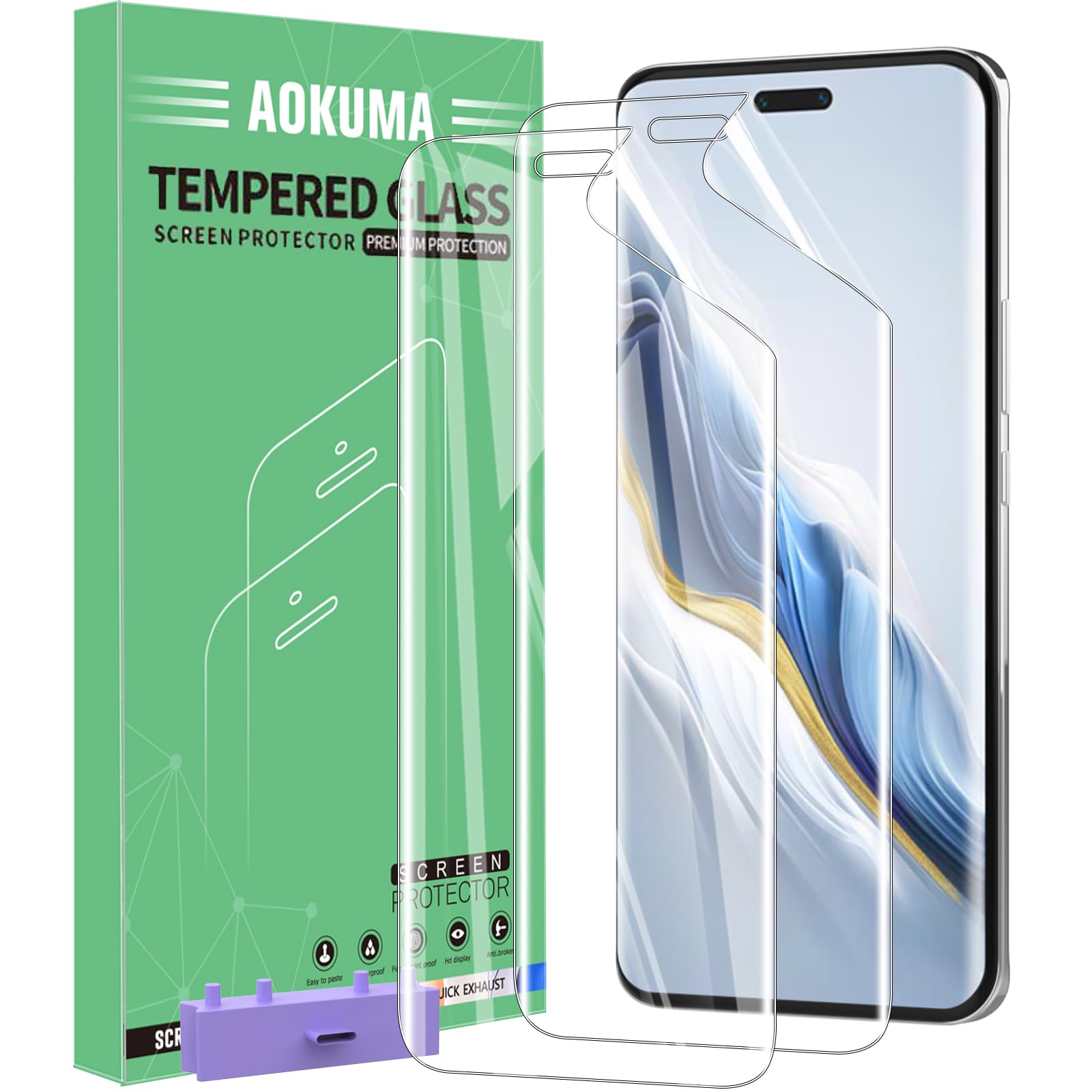 Protections D'écran TPU Pour Lecteur MP4 Innioasis G1 4 Pouces - Lot De 6 Films Transparents Auto-cicatrisants