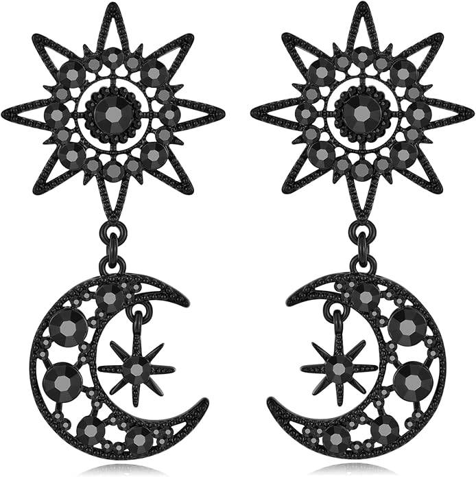 WOWORAMA Halloween Earrings Cute Pumpkin Earrings for Women Fun Crystal Pumpkin Stud Earrings Funny Smiling Face Pumpkin Drop Earrings Halloween Earrings Jewelry