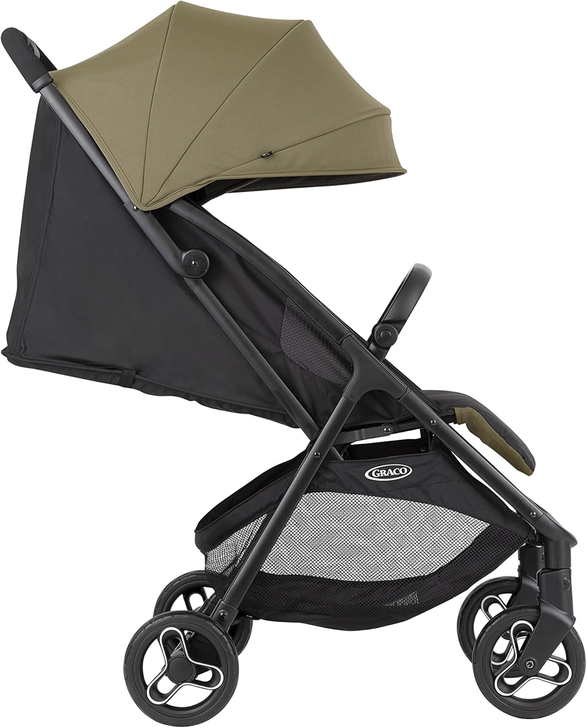 Graco Myavo Compact Stroller/Pushchair with Raincover - Suitable from birth to approx. 4 years (0-22kg). Lightweight at only 5.8kg with a one-second, one-hand fold, Clover fashion Graco Myavo Compact Stroller/Pushchair with Raincover - Suitable from birth to approx. 4 years (0-22kg). Lightweight at only 5.8kg with a one-second, one-hand fold, Clover fashion