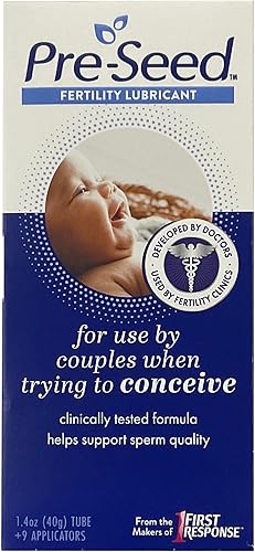 Pre-Seed Lubricante tubo de 1.41 oz con 9 aplicadores (paquete de 3)