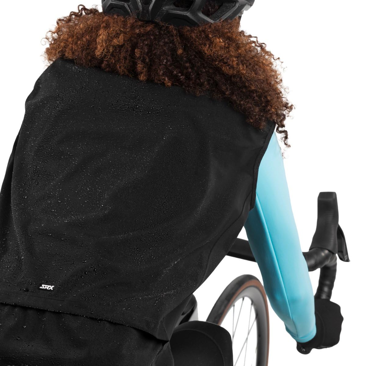 SIROKO Chaleco cortavientos lluvia ciclismo SRX Layer-W Negro