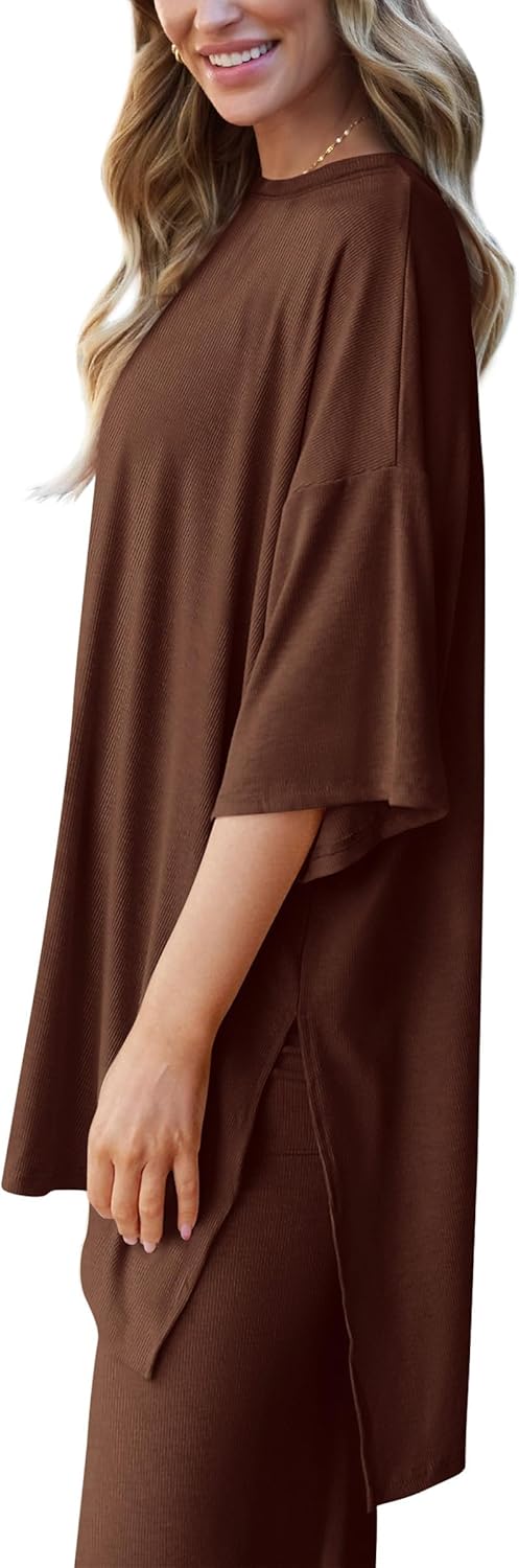 PRETTYGARDEN Two Piece Sets for Women Summer Fashion Lounge Matching Set 2026 Spring Travel Vacation Airport Outfits Clothing - Image 4