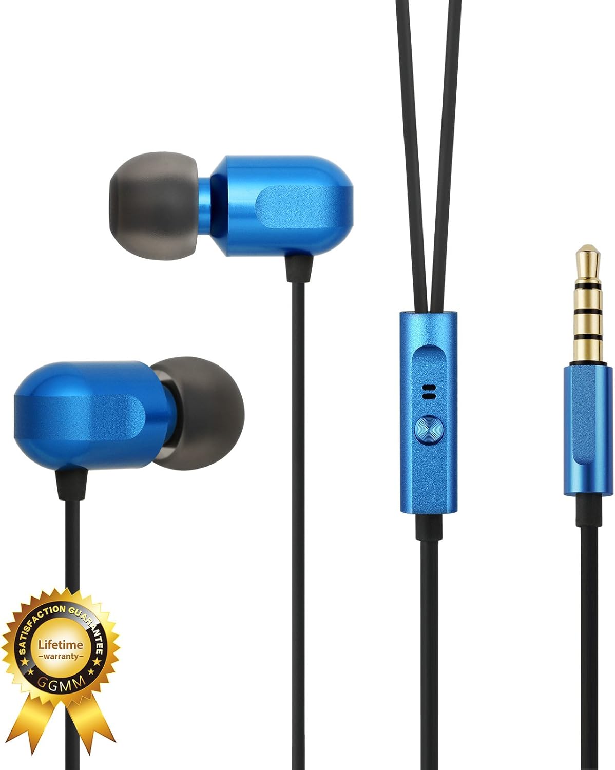 GGMM Earbuds, Wired Earphones Noise Isolating Headphones