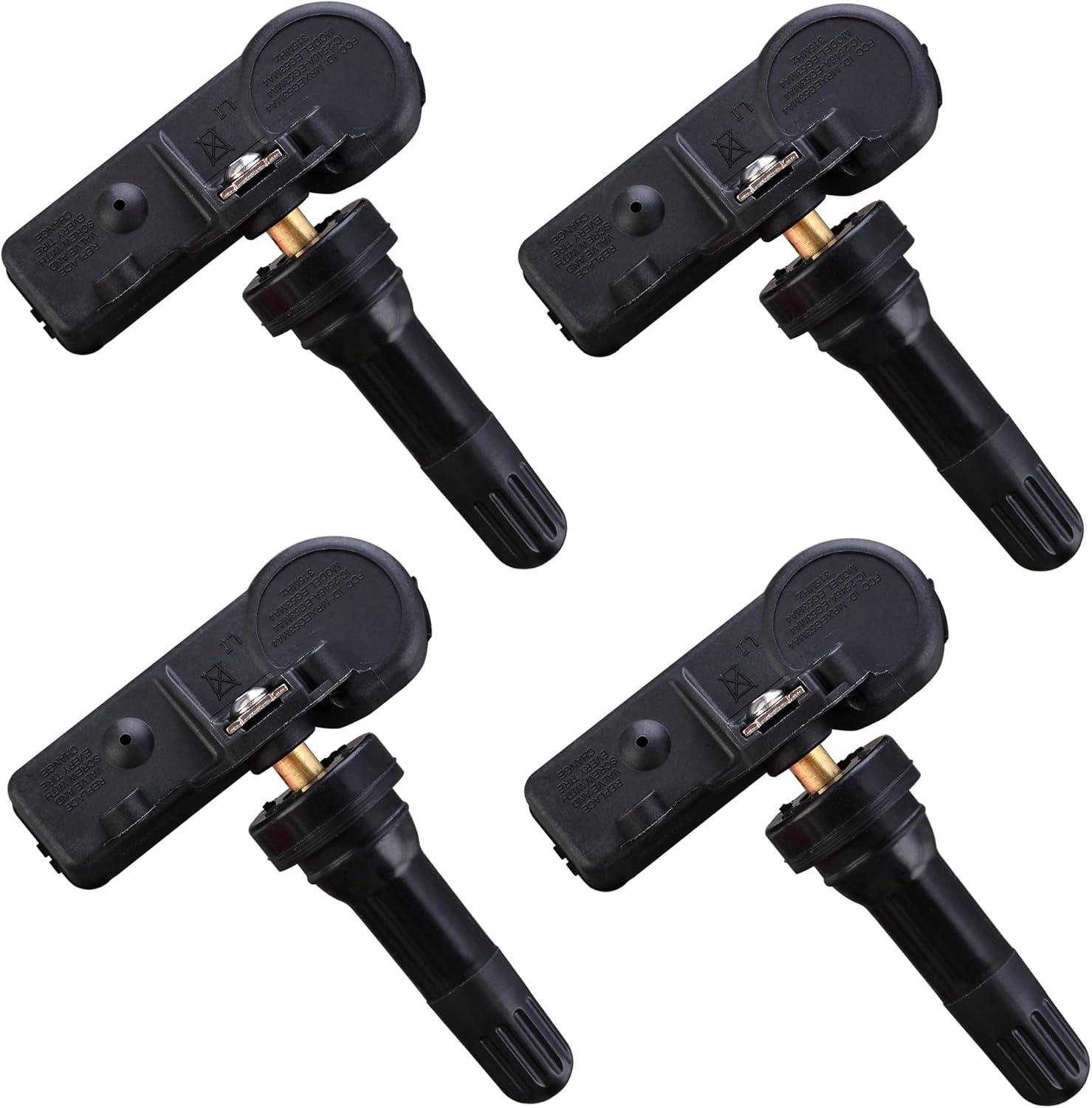 TPMS Sensors Set of 4 Pre-Programmed Tire Pressure Sensor 315MHz Fit for Ford 2009-2014 F-150 2009-2019 Escape 2011–2014 Explorer Lincoln MKZ MKX Replaces CM5T-1A180-AA 9L3Z-1A189-A