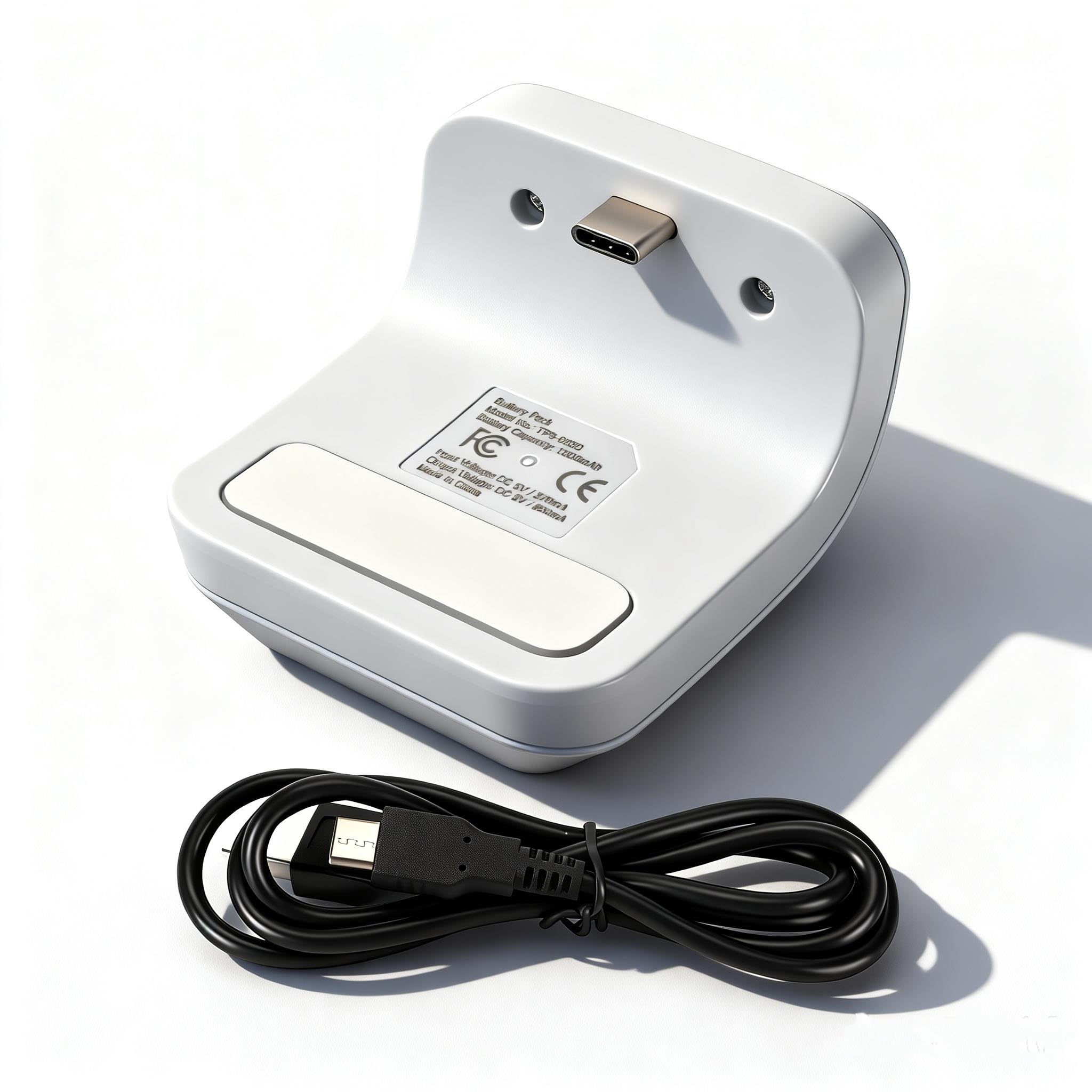 Zestaw do Wymiany na PS5, 1500 MAh do Kontrolera Zestaw Akumulatorów z Kablem ładującym USB Typu C Wskaźnik LED Zestaw Akcesoriów do Gier na PS5, Szybkie ładowanie