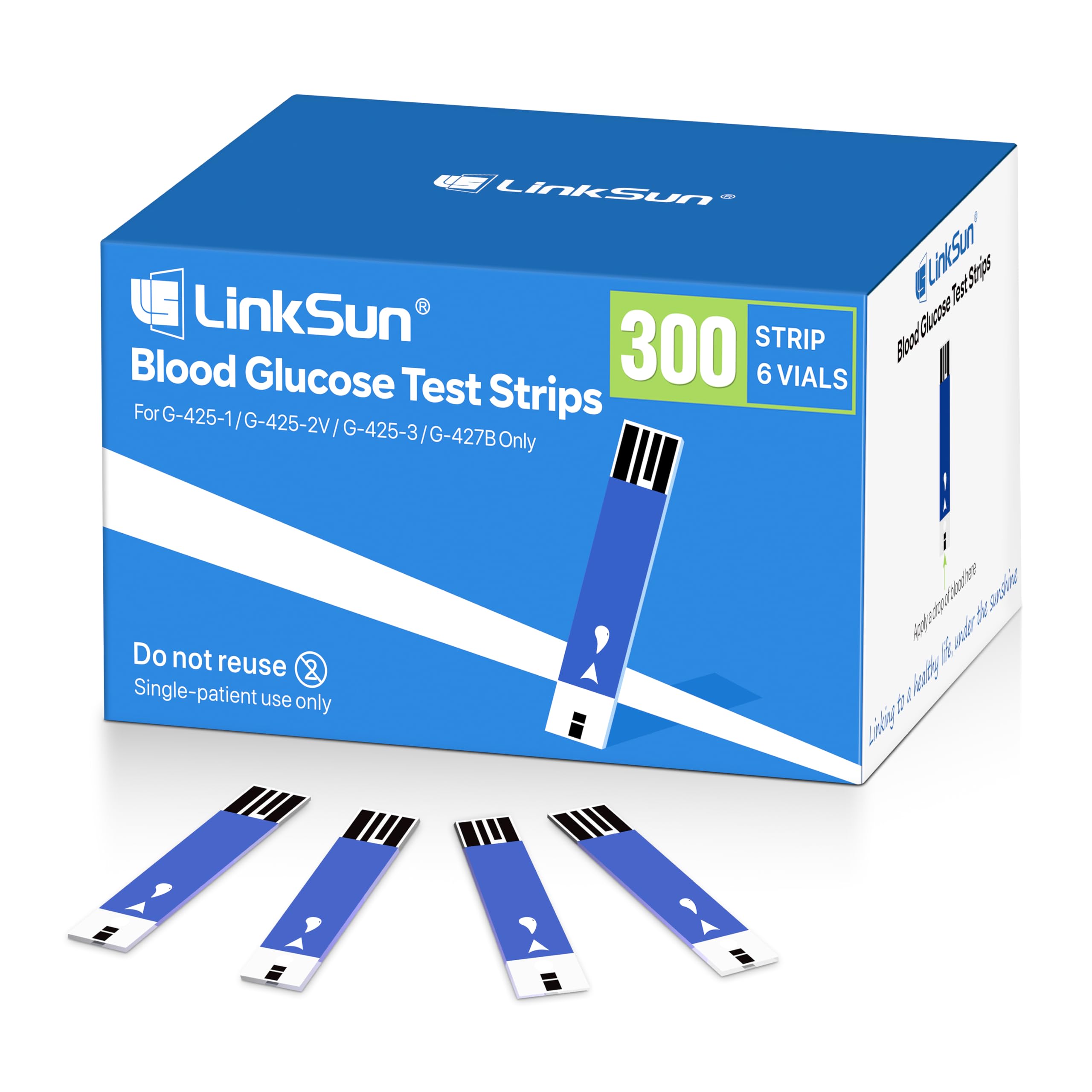 LinkSun Diabetes Test Strips - 300 Count -1 LinkSun Diabetes Test Strips - 300 Count -1