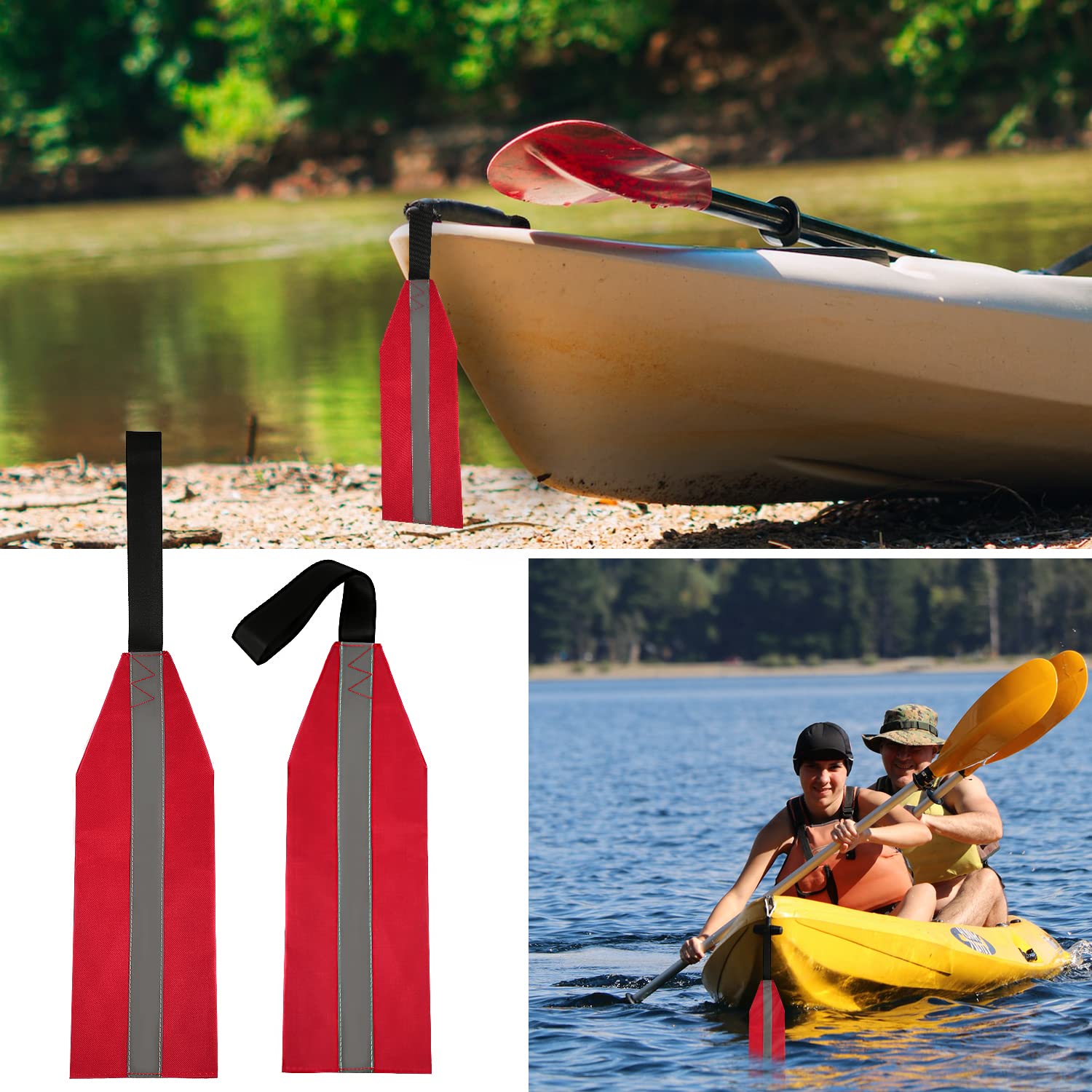 DRAPEAU DE VOYAGE Pour Kayak, Drapeau De Remorque Avec Bande