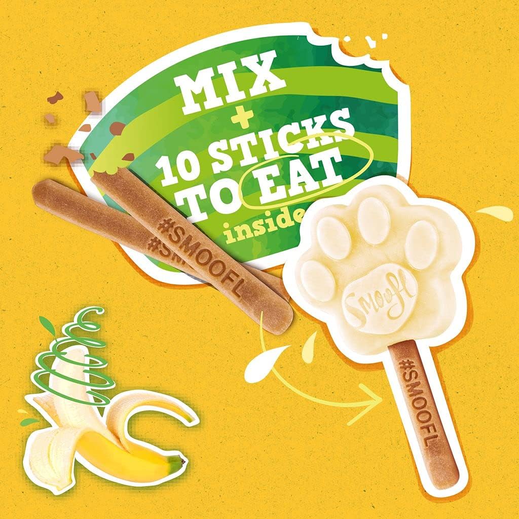 Smoofl Premium Dog Snacks: Ice Cream for dogs as a snack to cool down in summer and as a healthy dog treat with refreshing effect - Image 4