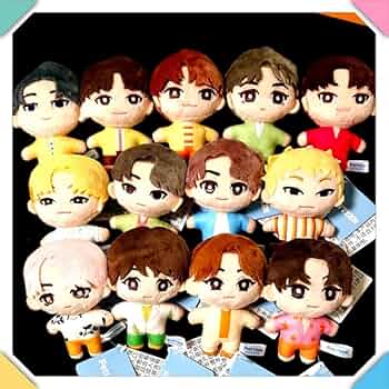 Amazon.co.jp: セブンティーン PetiTEEN マスコット ぬいぐるみ 13点