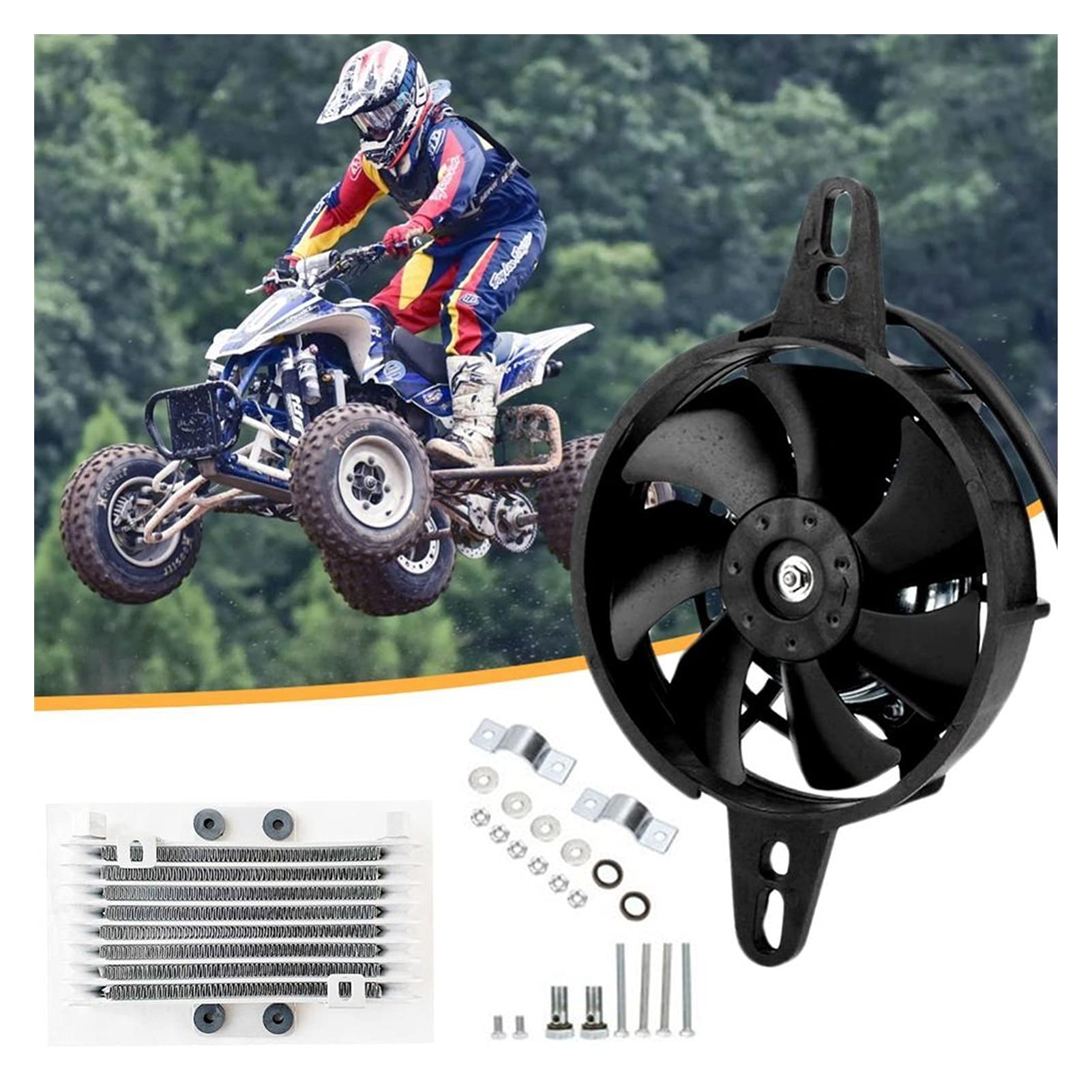 Buy Tingding Fan and Kit of the refrigeration system OLOMM Oil Cooler