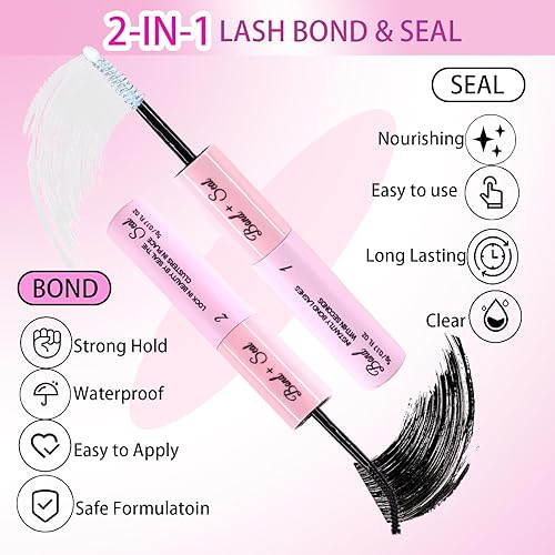 Miniatura 5 de Kit de extensiones de pestañas individuales con volumen, 300 unidades, pestañas individuales, con unión y sellado, 30D, 40D, 0.315 a 0.630 pulgadas