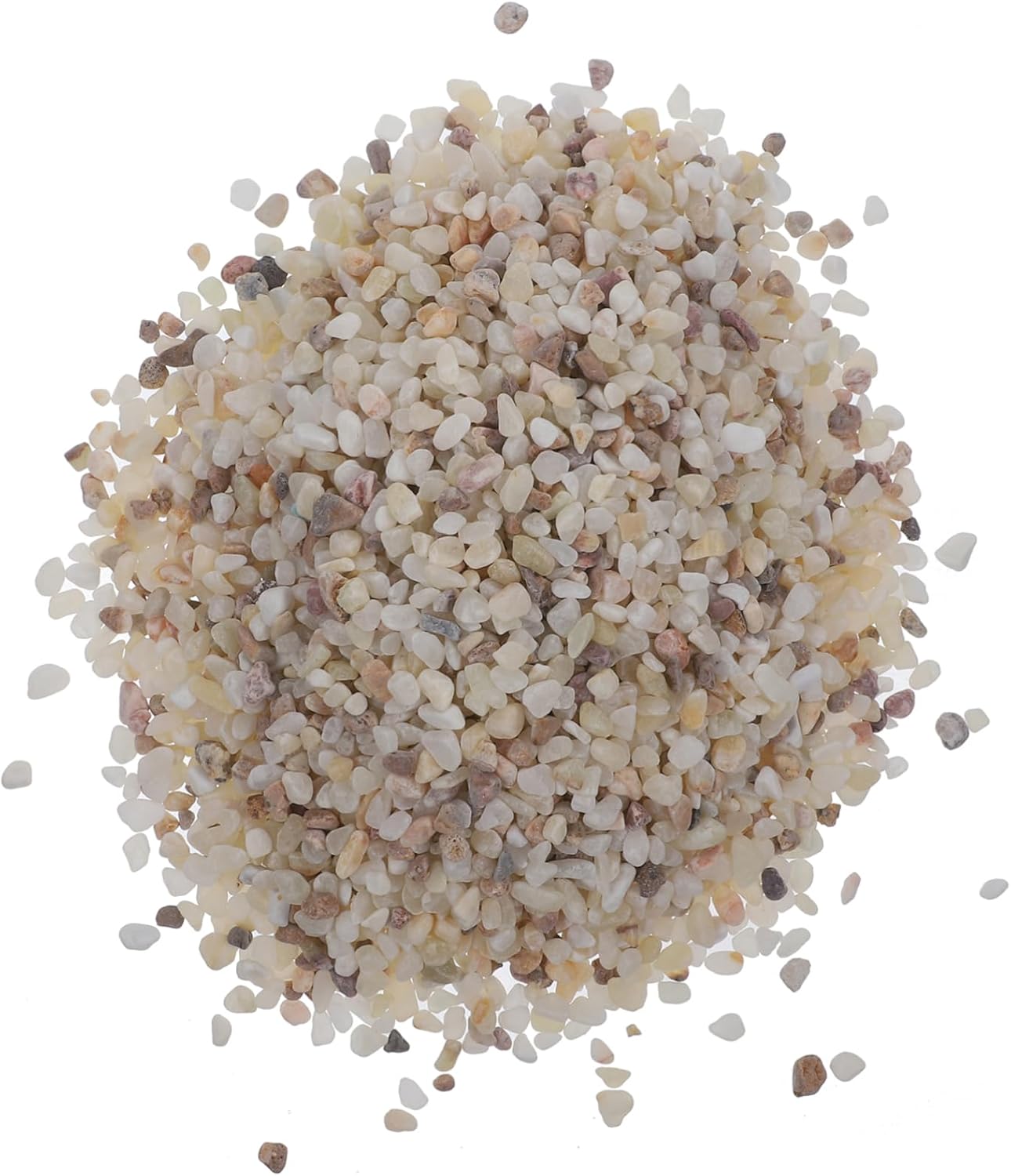 GARVALON Black Aquarium Gravel Fish Tank Rocks Gravel Freshwater Fish Tank Sand Saltwater Aquarium Accessories for Plant Substrate