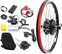 Vista 49 de Electric Bicycle Motor Kit, 48V 1000W/ 36V 250W/350W Bike Motor Kit Front/Rear Wheel E-Bike Conversion Kit Electric Bike Conversion Kit for 26"/20