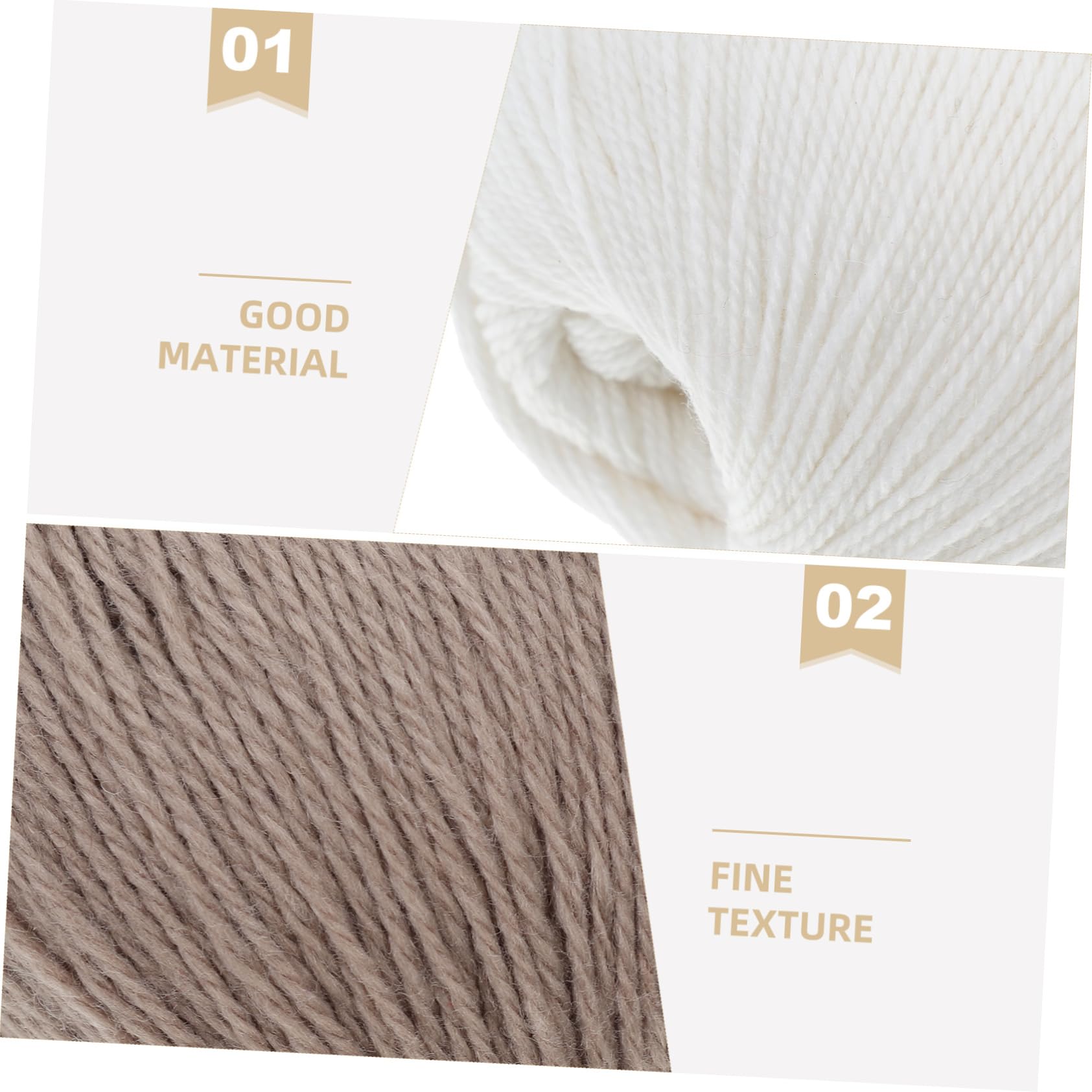 jojofuny Gomitoli di Lana Cashmere Intrecciata Mano Filato per Maglieria e Uncinetto Adatto Sciarpe Cappelli Maglioni e Altri Progetti Creativi