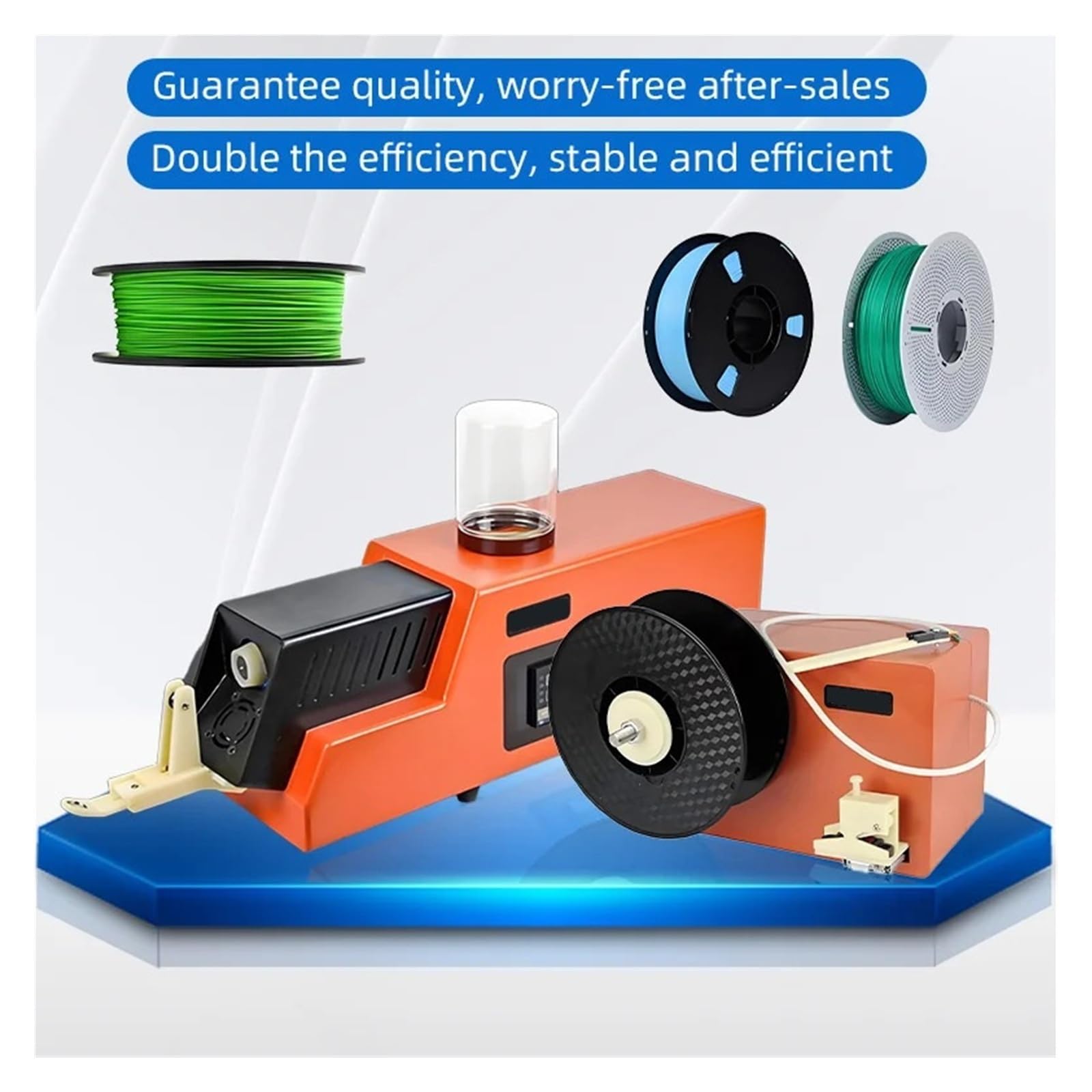 Materiały eksploatacyjne do druku 3D Wytłaczarka do drukarki stacjonarnej o rozmiarze 1,75 mm i 3 mm Maszyna do wytłaczania z regulacją prędkości z akcesoriami(Extruder)