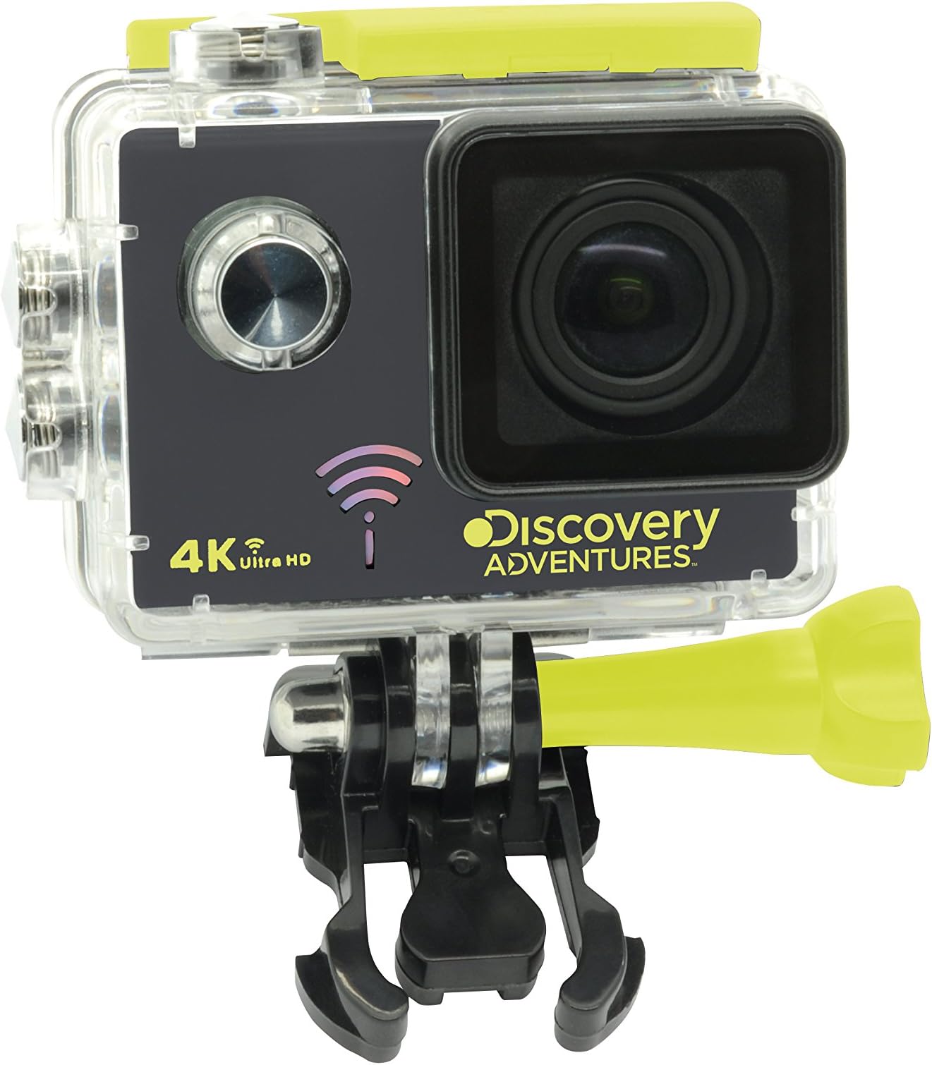 4K Ultra-HD WLAN Escape Action camera in black