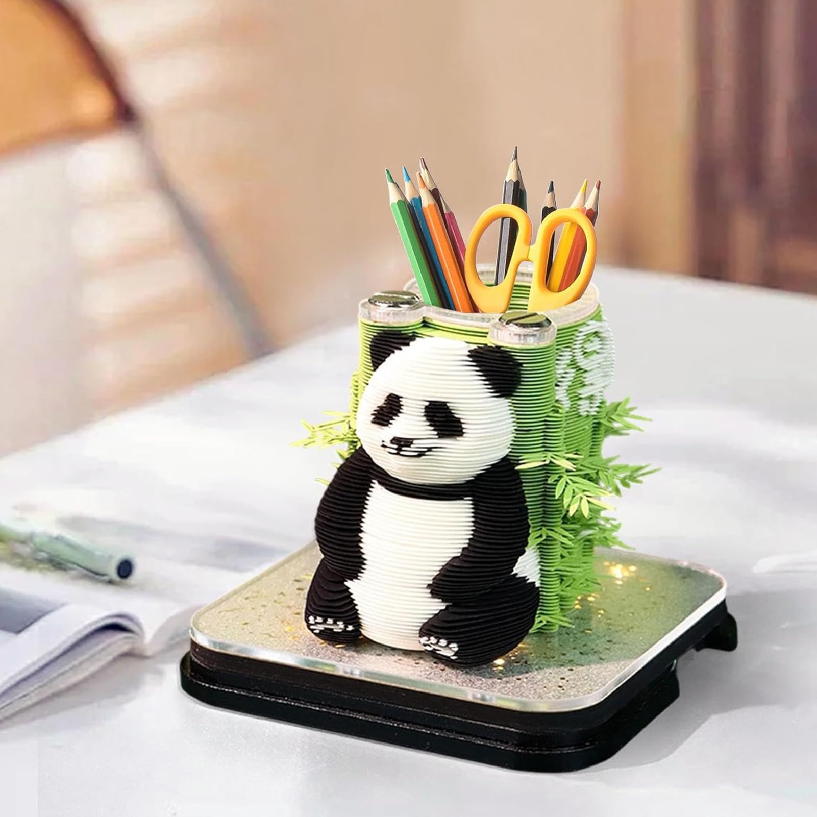 VOHESEA Panda Kalender 2026, 3D-Kalender 2026, Doe-Het-Zelf VOHESEA Panda Kalender 2026, 3D-Kalender 2026, Doe-Het-Zelf
