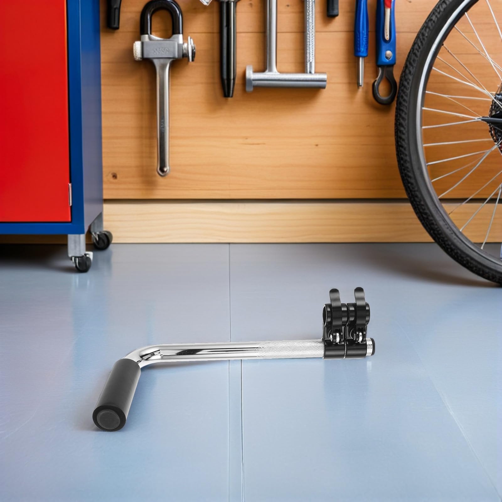 MAGICLULU Rallonge de Poignée de Fauteuil Roulant Acier Inoxydable 3 Pièces Extension de Poignée pour Fauteuil Roulant Argenté Installation Facile pour Poussette et Personnes Âgées