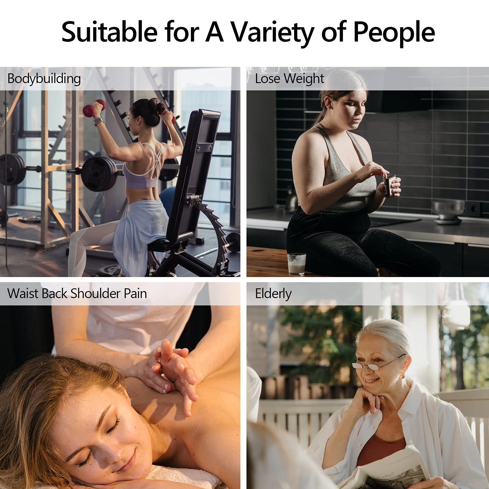 Pongnas Schwingstab, Shake Weight Stick, Trainingsstange, Schulterentlastungs Vibrations Fitness für Rumpfkrafttraining, Stabilitätstraining Im Heim Fitnessstudio