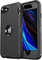 Vista 1 de Funda para iPhone SE Case 2022/2020/3rd/2rd, iPhone 8/7 [A prueba de golpes] [A prueba de caídas] [Probado contra caídas de grado militar] con Funda