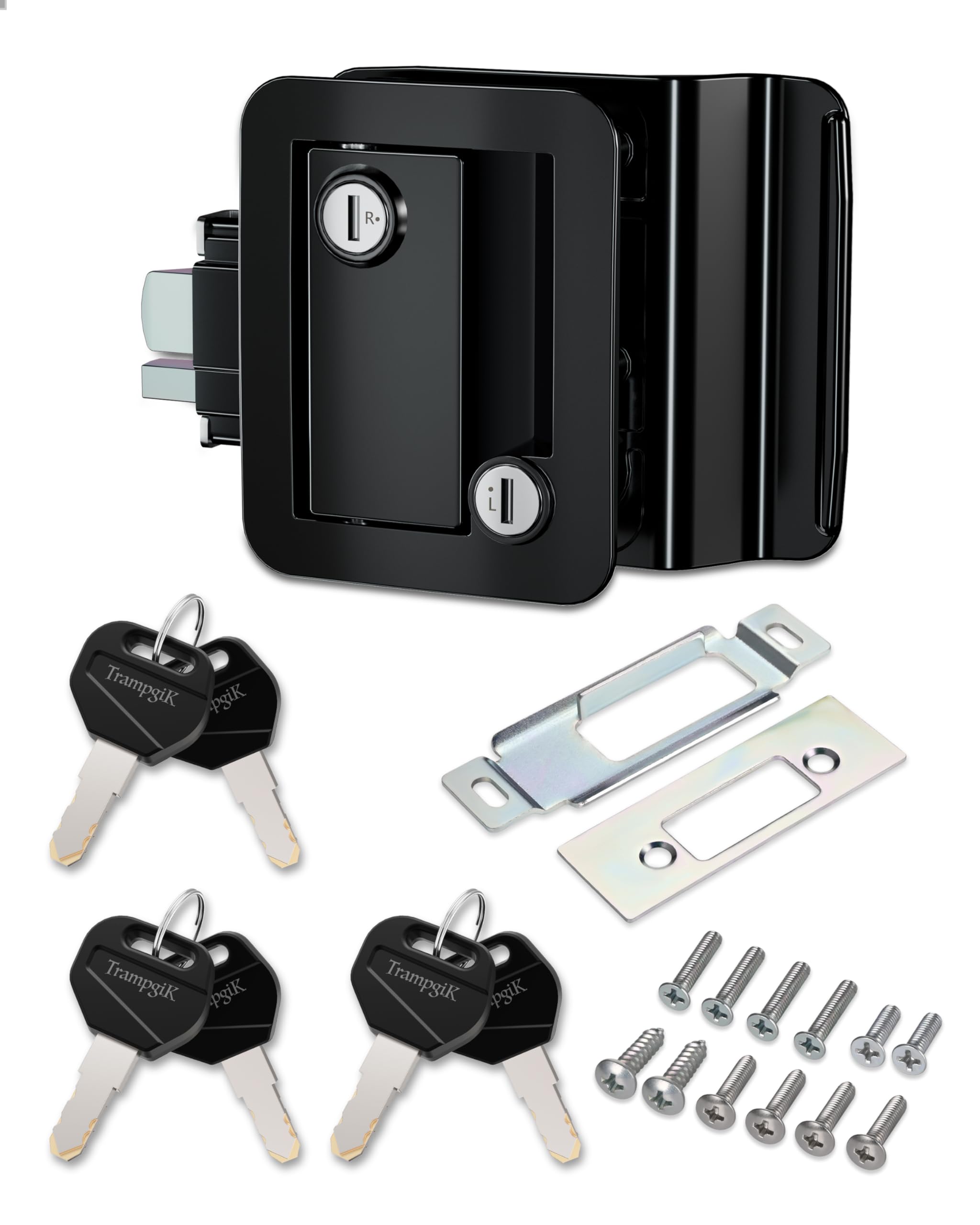 TrampgiK Hard-Core Metal RV Door Lock