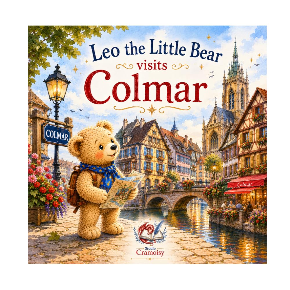 Leo the Little Bear Visits Colmar: N°12 - A Colourful Alsatian Adventure! (Leo the Bear Visits France)