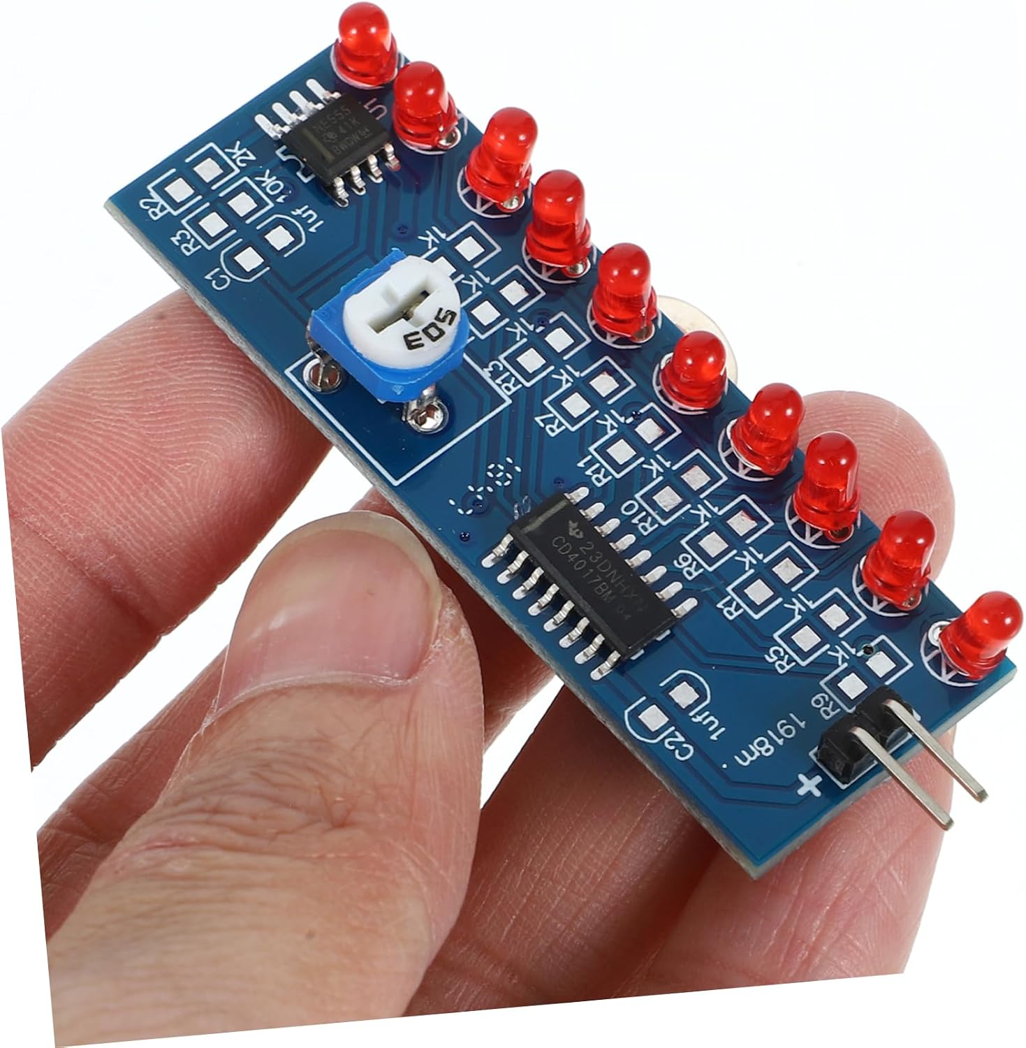 Ne555 Cd4017 Flowing Light Soldering Kit DIY Electronics 4 Sets image 4