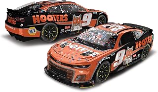 Lionel Racing NASCAR Authentics Chase Elliott No. 9 Hooters Texas Motor Speedway Win 1:64 Scale HT Diecast Car with Trinket