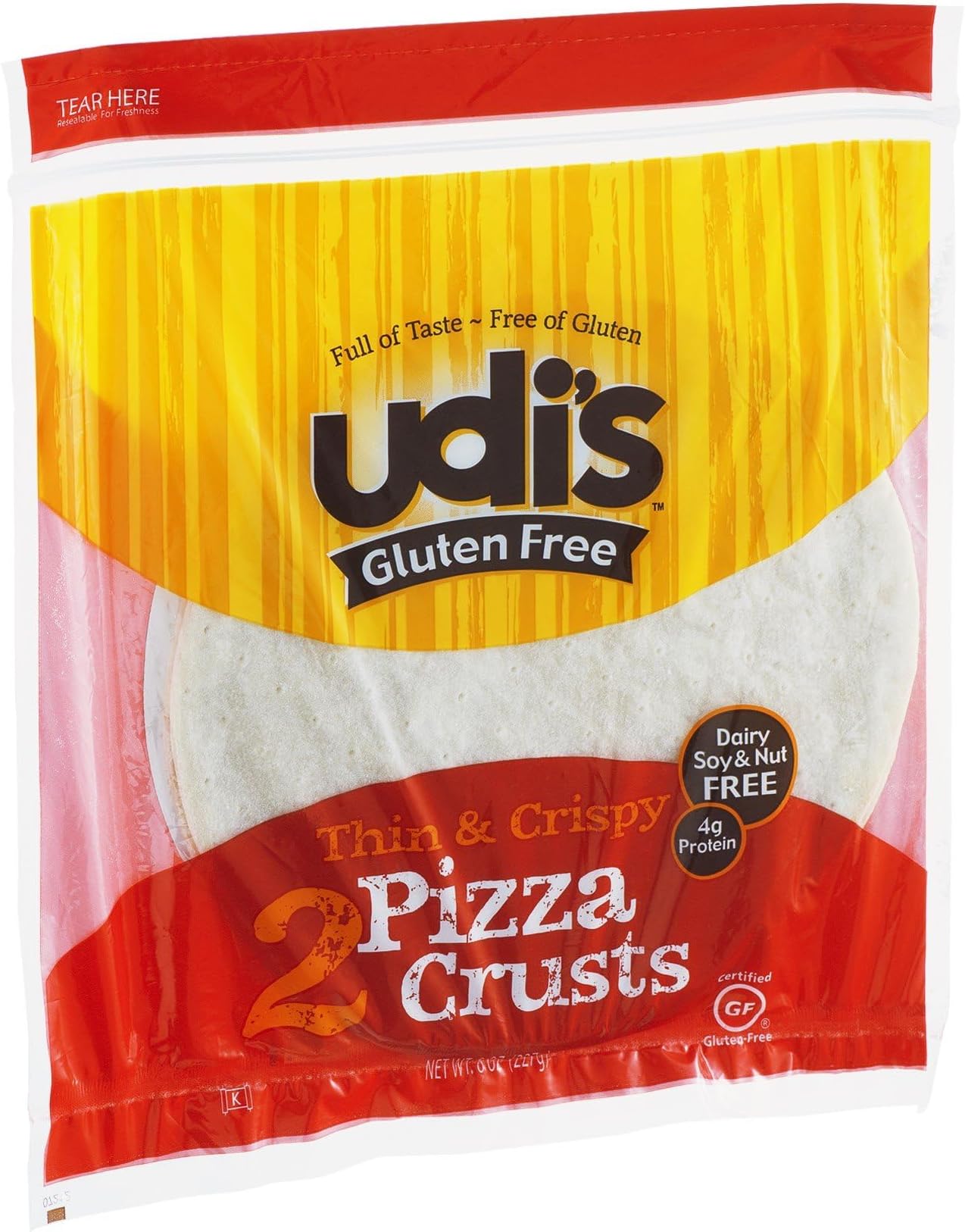 Gluten Free Pizza Crust, 9 Oz (Case of 8)