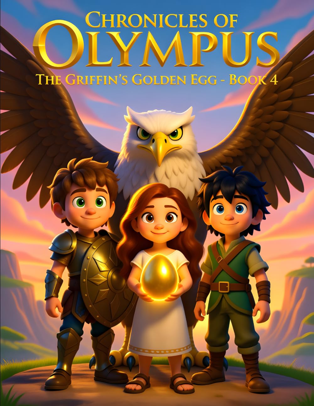 Chronicles of Olympus: The Griffin’s Golden Egg - Book 4: A Courageous Quest to Save the Griffin’s Golden Egg