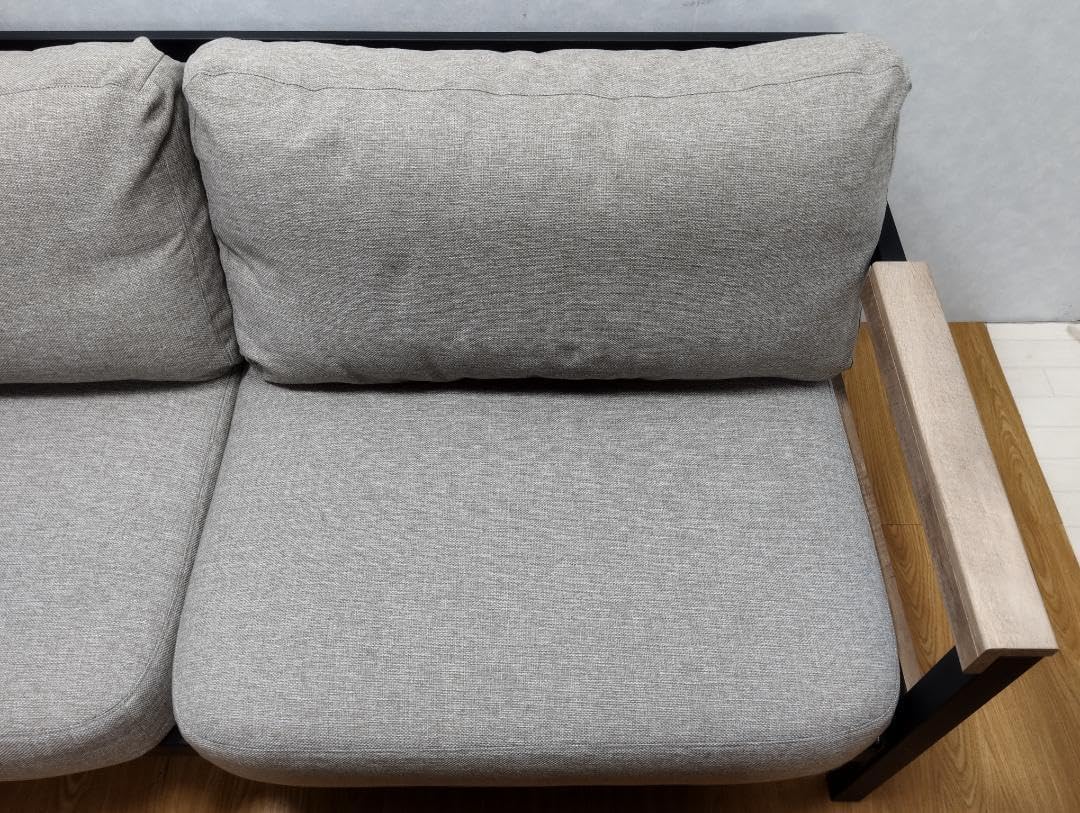 K♦113 桜屋工業 2.5人掛けソファ LS-436-F 未使用品 a006-ls-436-f.jpg