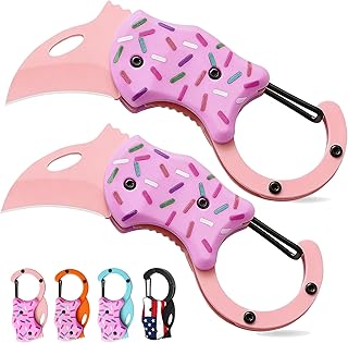 Pink Donut Pocket Knife 2-Pack