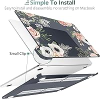 Vista 154 de TWOLSKOO for M4 MacBook Air 13.6 inch Case 2025-2022 Release M4 A3240 M3 A3113 M2 A2681, Plastic Hard Shell & Screen Protector & Keyboard Cover &