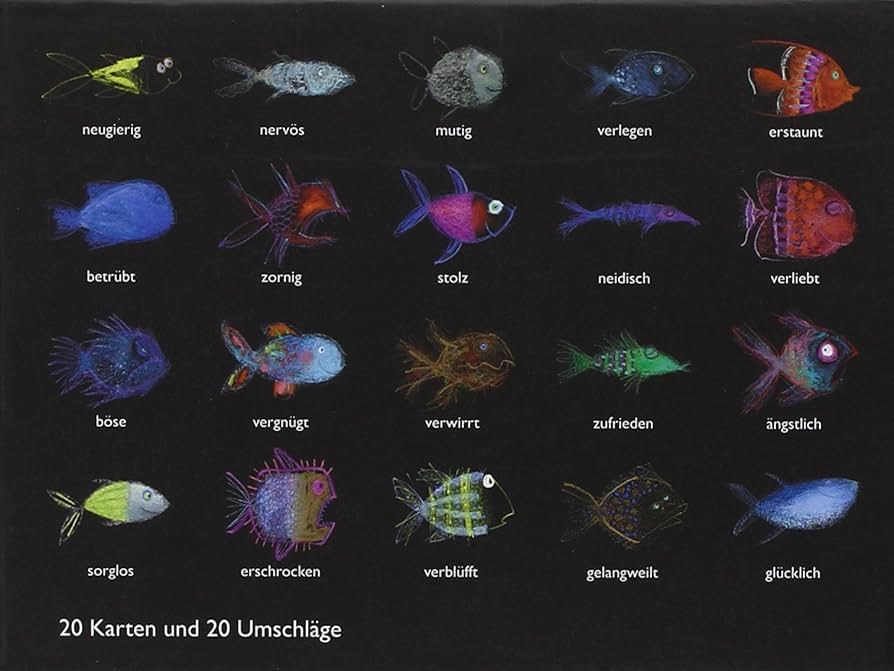 heute bin ich fische malen