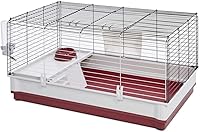 MidWest Wabbitat Deluxe Rabbit Cage Model 158 - 39.5x23.75x19.75" Spacious Habitat for Rabbits, Guinea Pigs, Chinchillas with Accessories