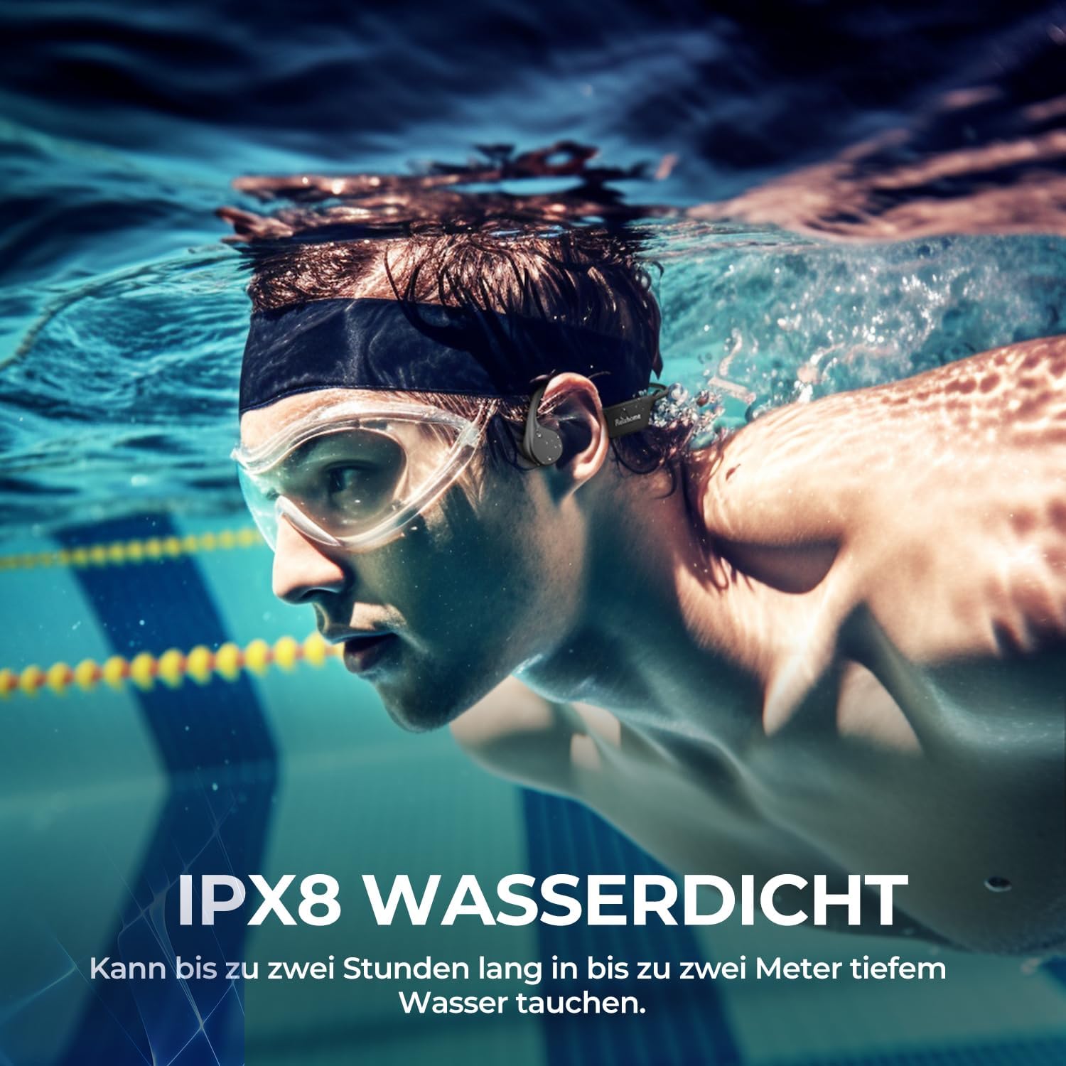 NE20 KI Übersetzer Kopfhörer, Sport Kopfhörer Bluetooth 6.0