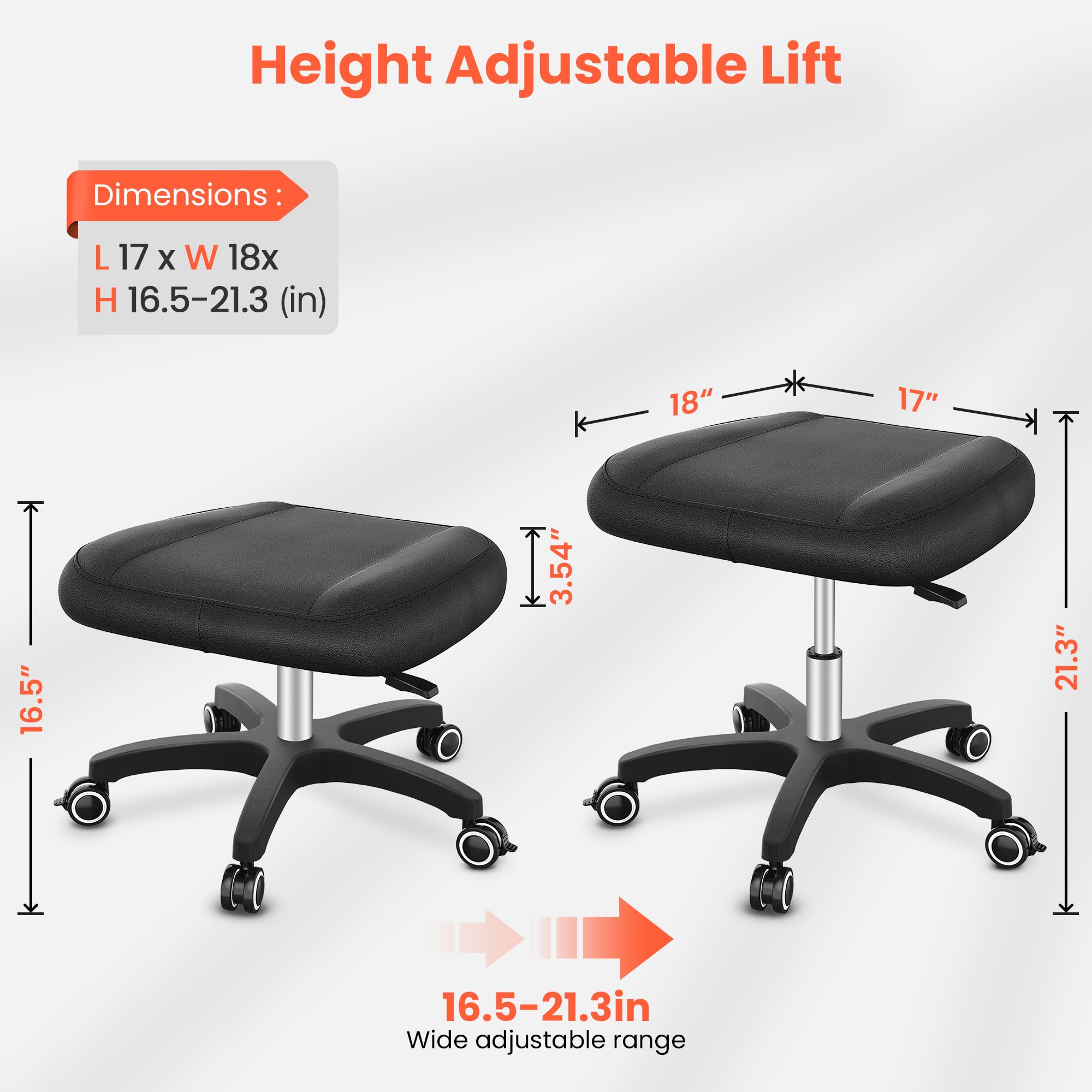 Amazon.com: TASALON Multi-Use Footrest Stool Adjustable Height