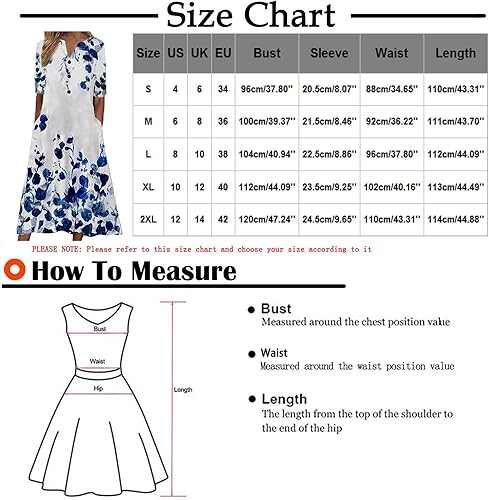 Miniatura 5 de Vestidos de cóctel casuales para mujer vestido de verano con estampado de color pequeño cuello en V manga corta vestido casual