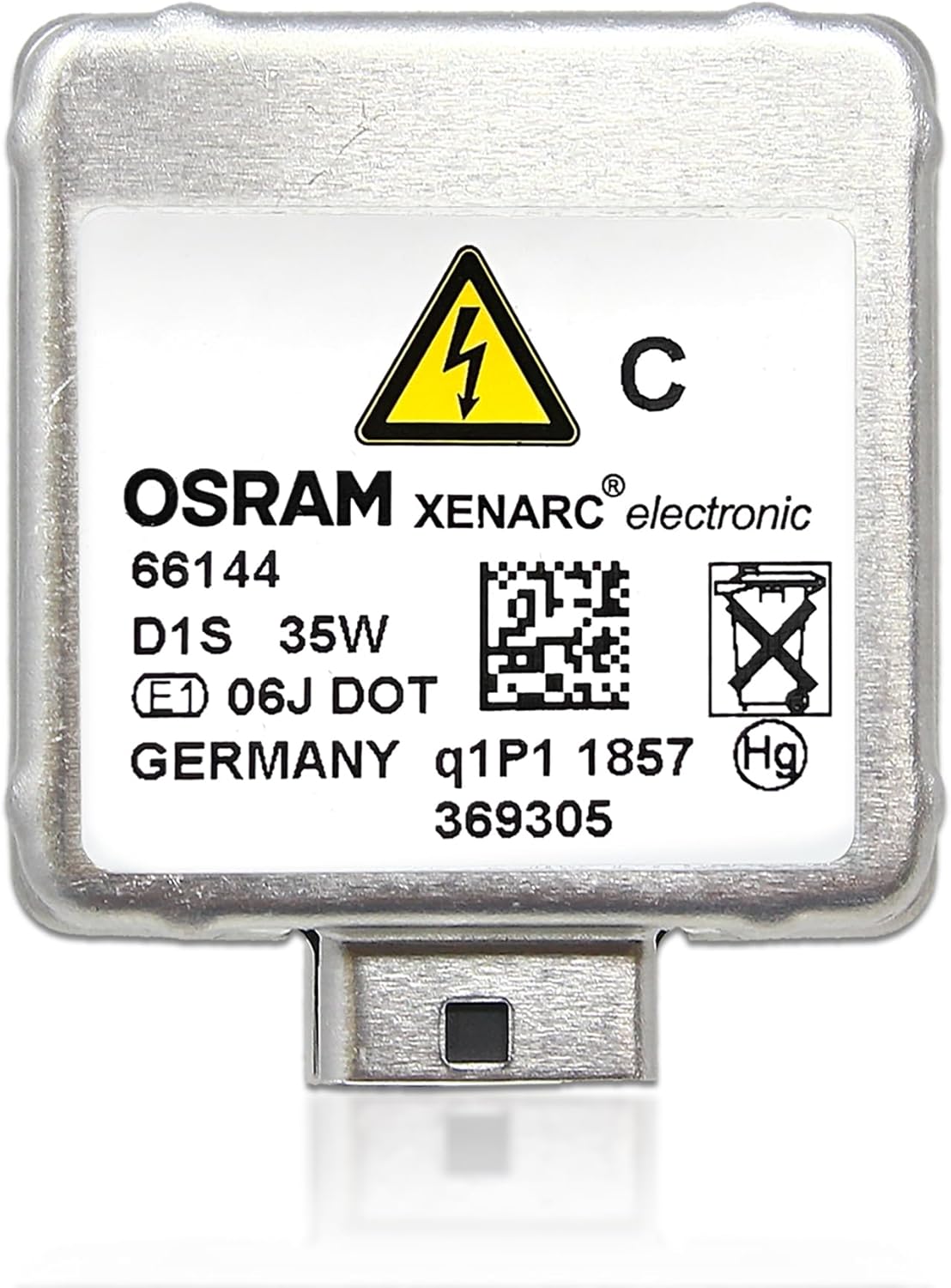 OEM D1S Original Xenarc Xenon HID Headlight Bulb 66144 85V 35W PK32d-5 4300K | Pack of 1